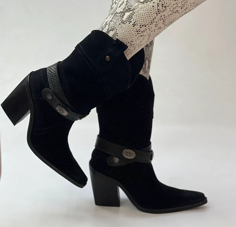 BOTA LETTY RENO NEGRO EXOTICA - 3