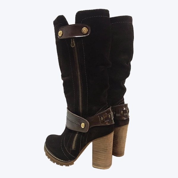 BOTA LINA RENO NEGRO RICH NEGRO EXOTICA - 1