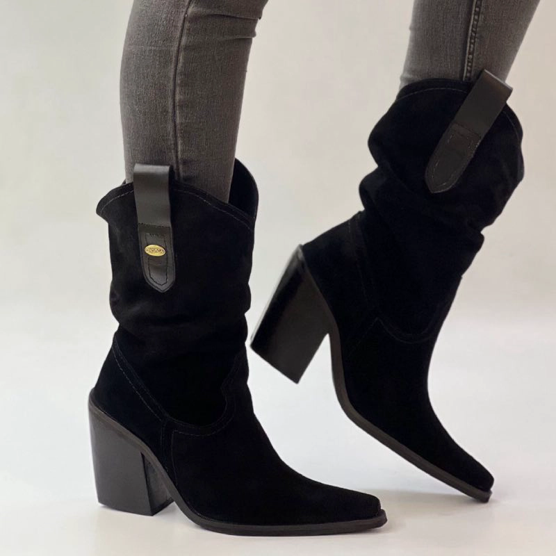 BOTA LUNA RENO NEGRO EXOTICA - 1