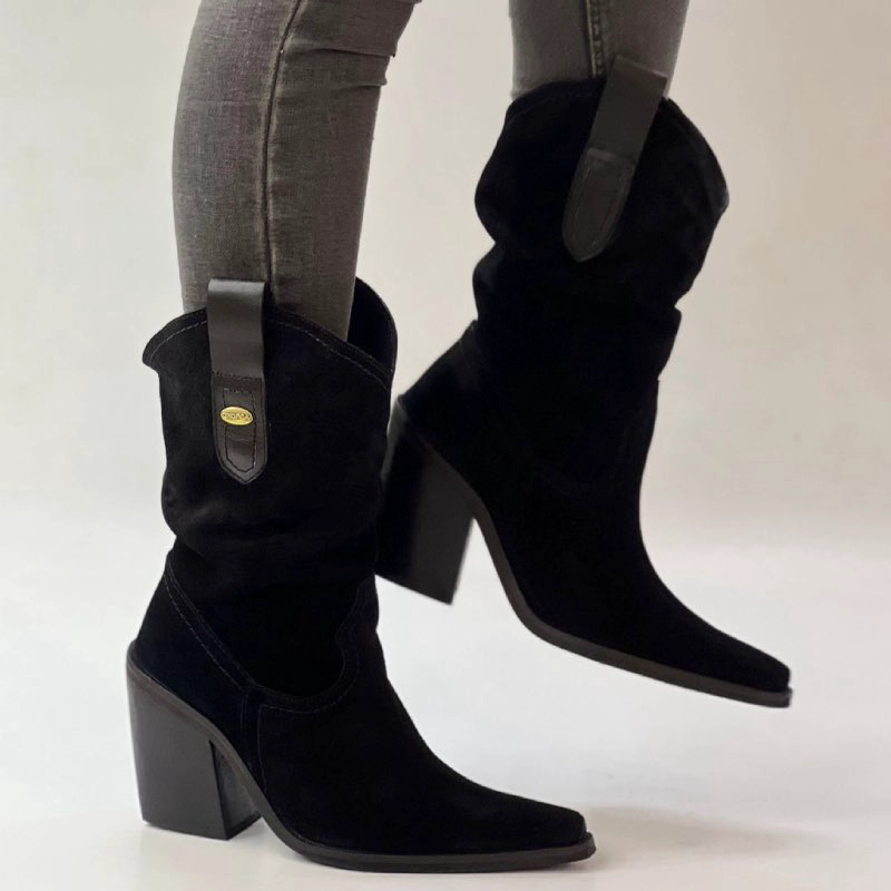 BOTA LUNA RENO NEGRO EXOTICA - 2