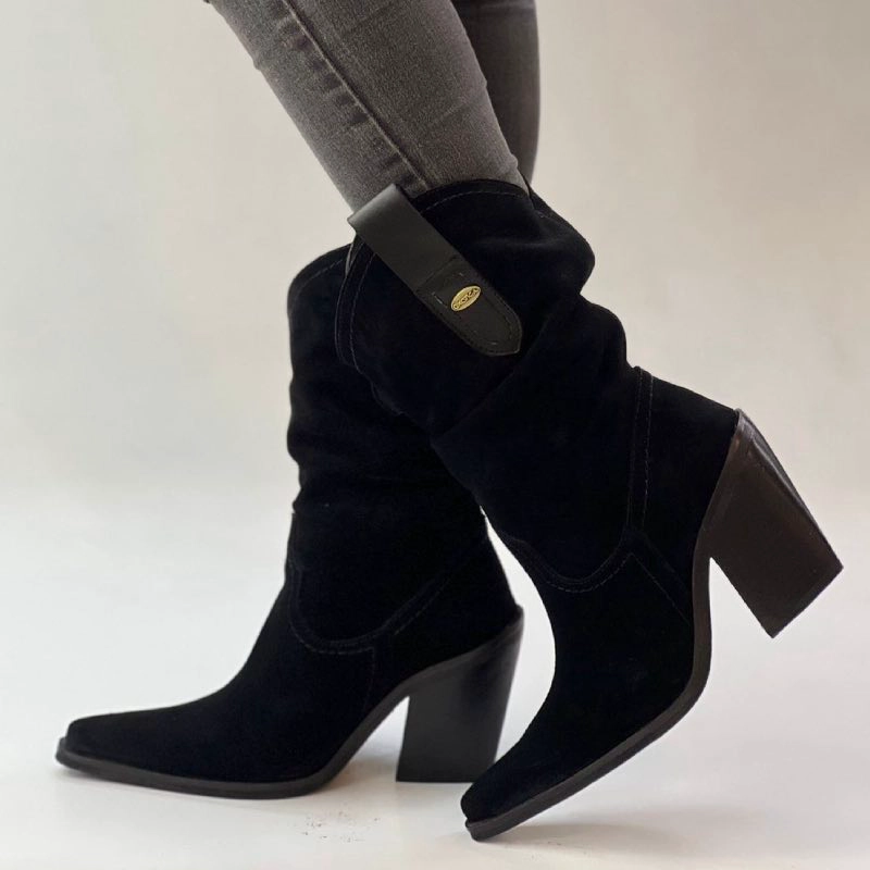 BOTA LUNA RENO NEGRO EXOTICA - 3