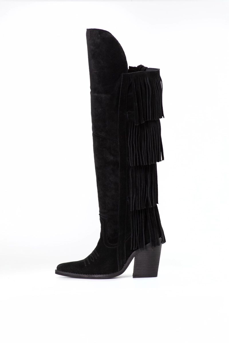 BOTA BUCANERA SARAY RENO NEGRO EXOTICA - 2