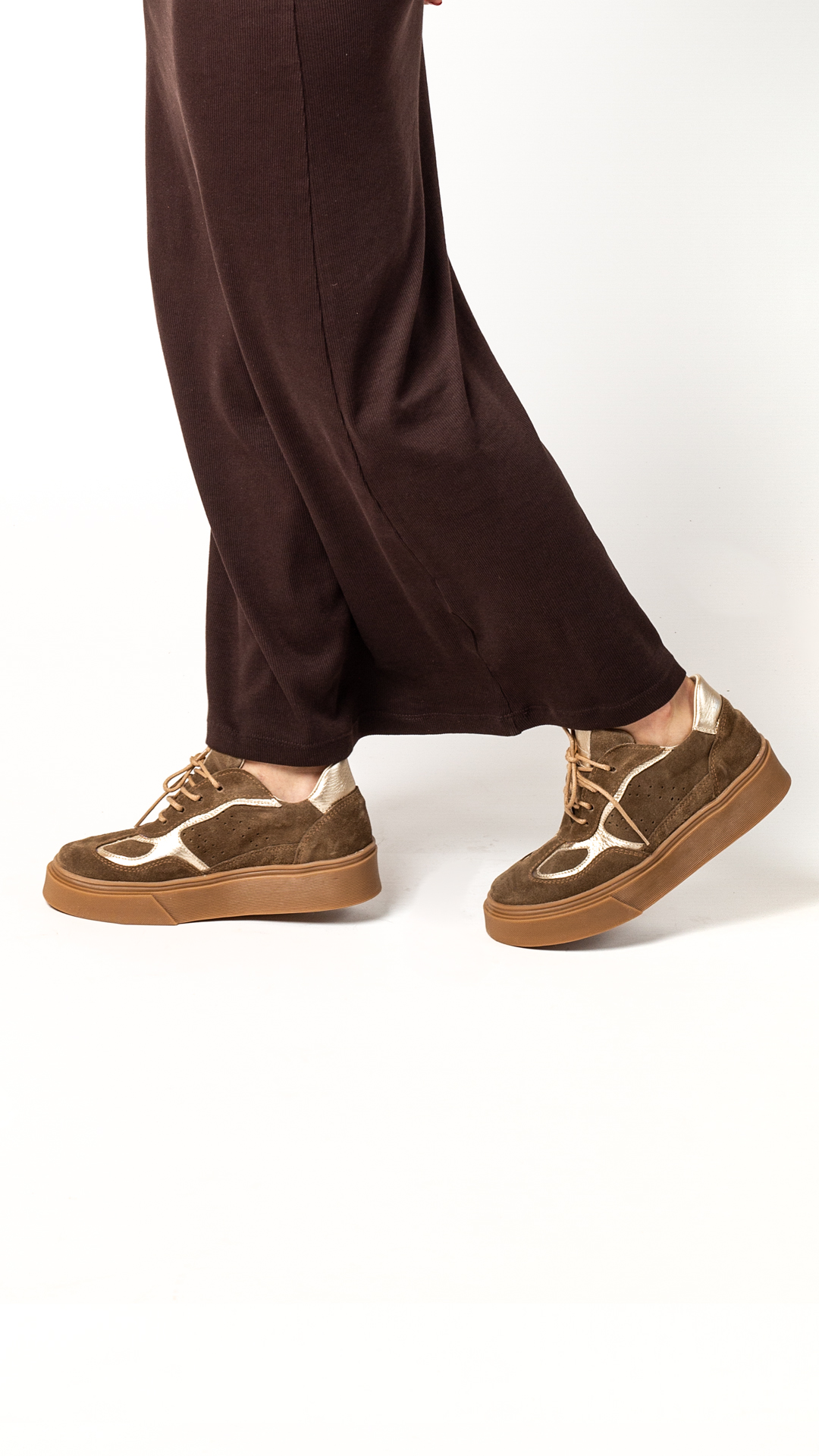 ZAPATILLA PAZ RENO TAUPE EXOTICA - 2