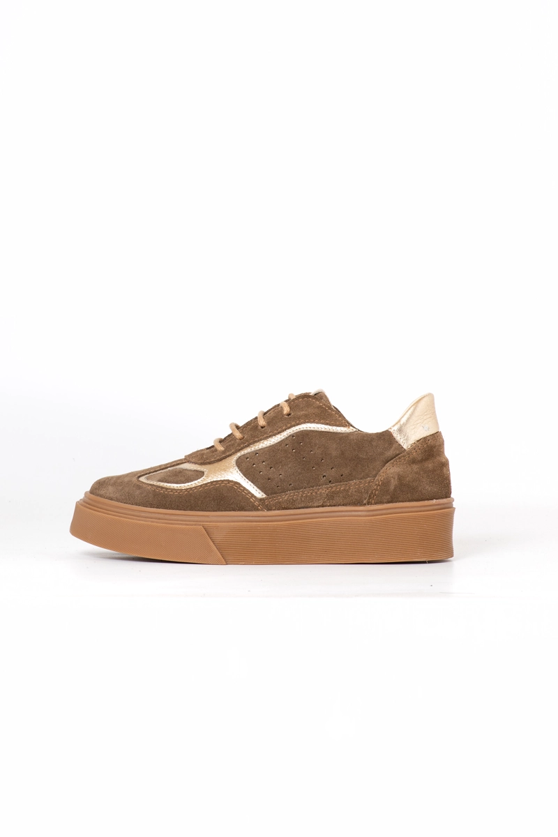 ZAPATILLA PAZ RENO TAUPE EXOTICA - 3