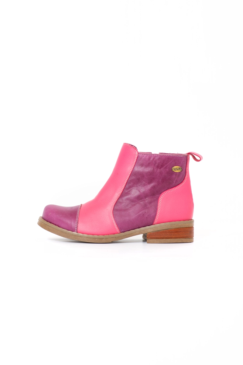 BOTIN AMY FUCSIA VIOLETA EXOTICA - 3