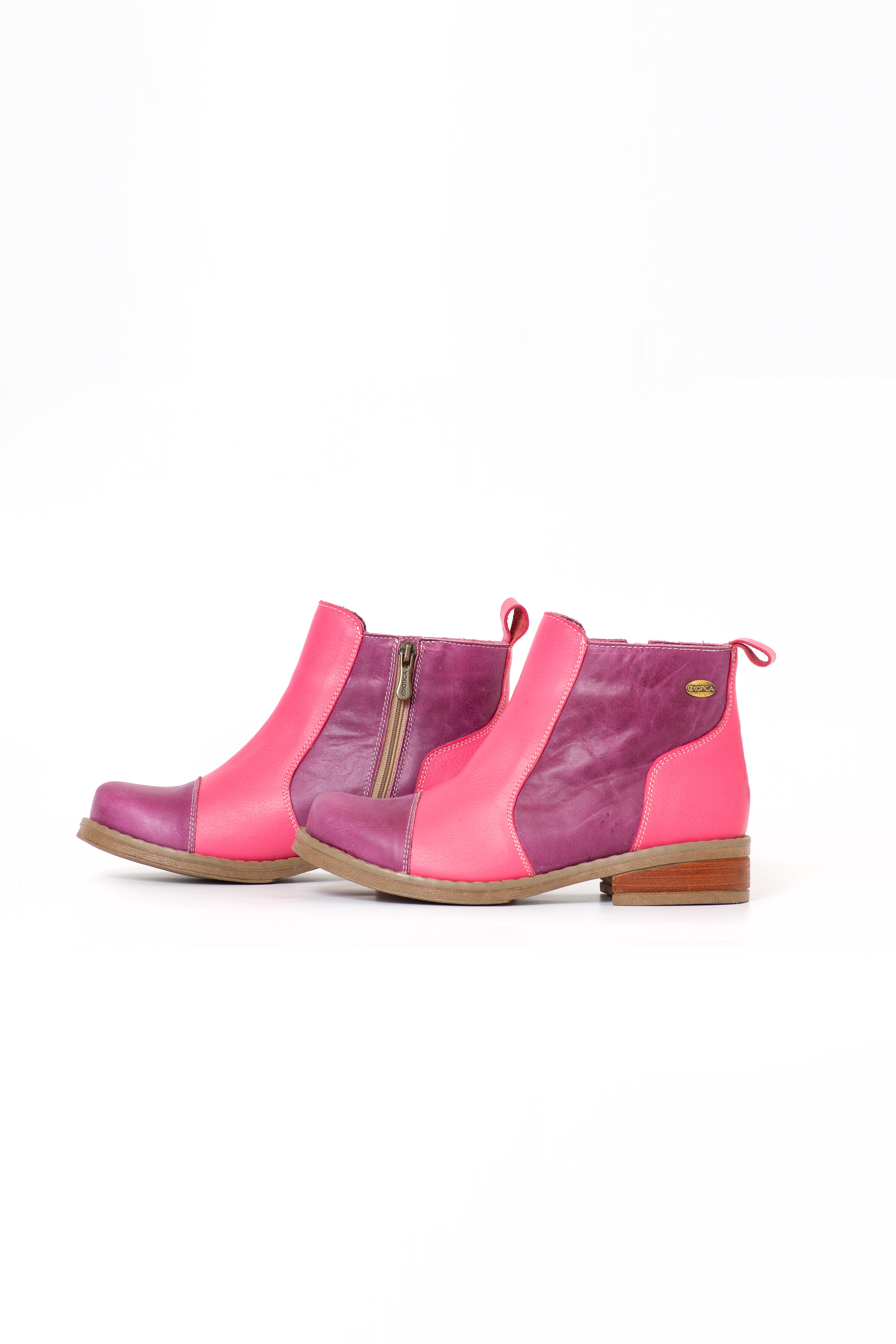 BOTIN AMY FUCSIA VIOLETA EXOTICA - 4
