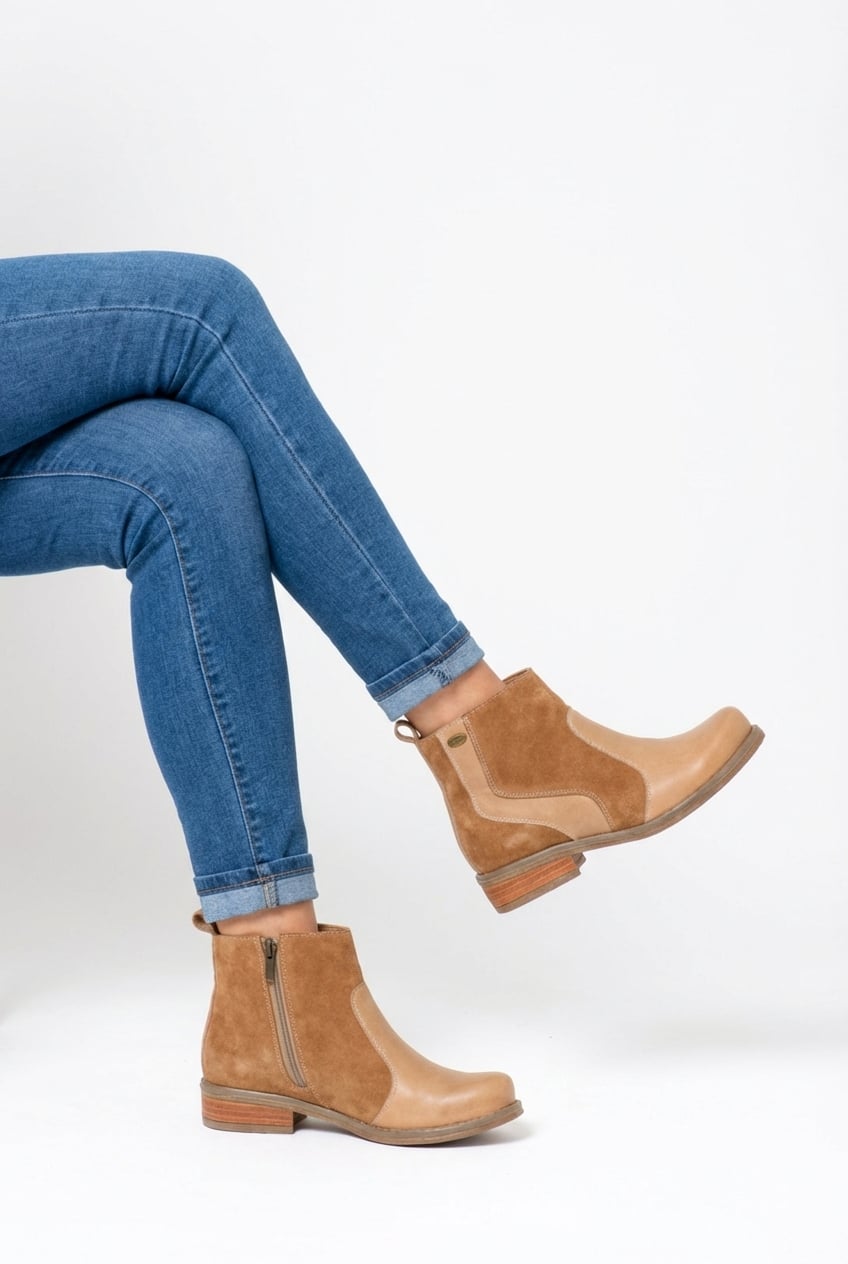 BOTIN TINI BEIGE RENO TOFFE EXOTICA - 2