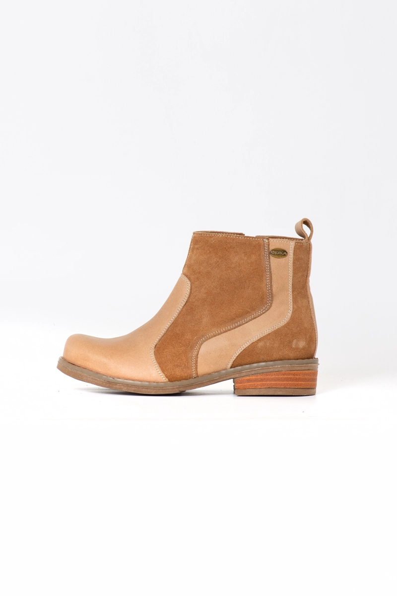 BOTIN TINI BEIGE RENO TOFFE EXOTICA - 3