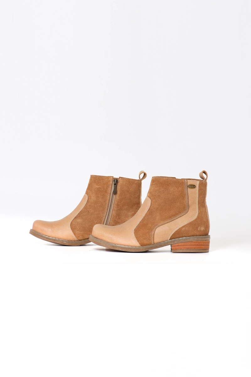 BOTIN TINI BEIGE RENO TOFFE EXOTICA - 4