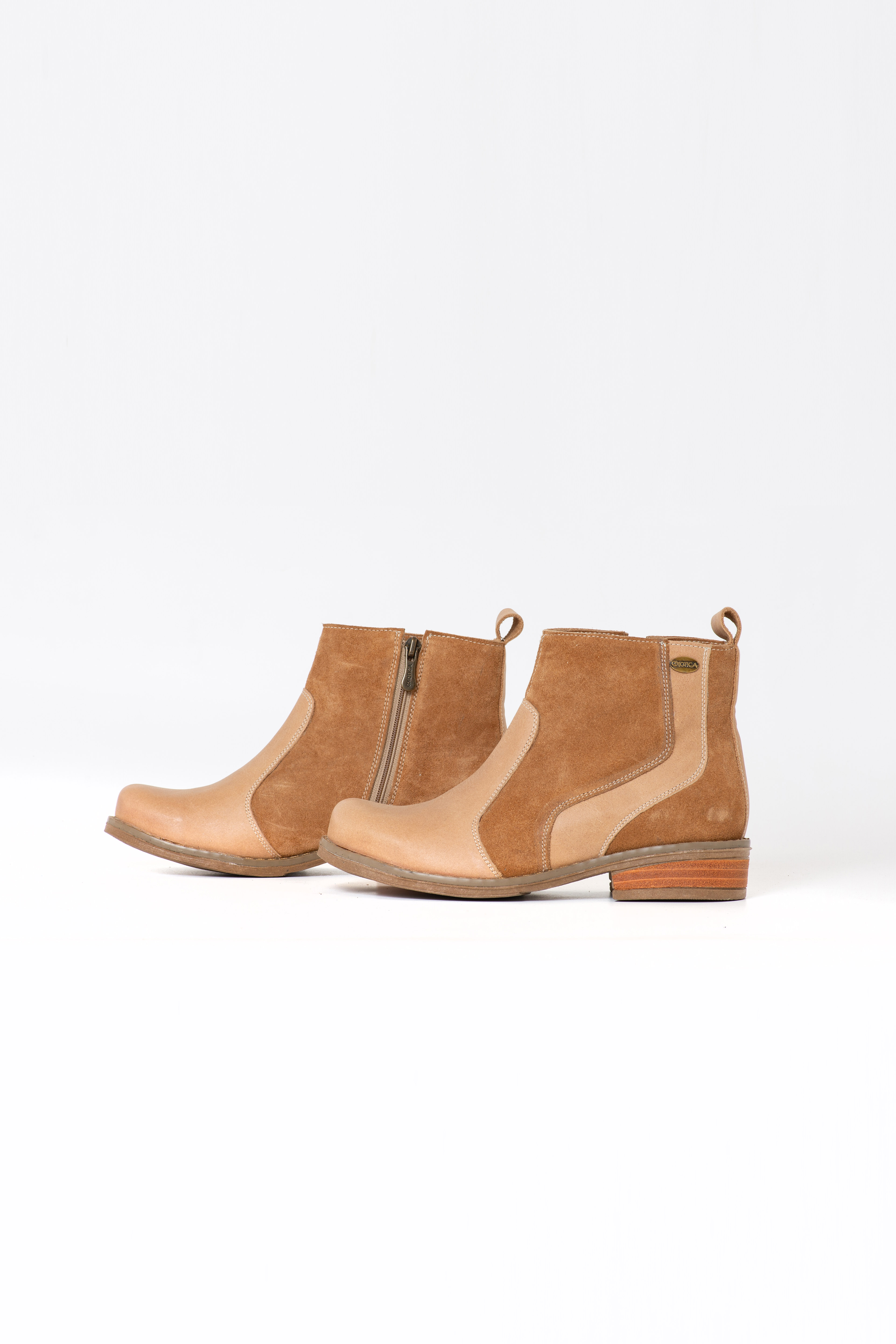 BOTIN TINI BEIGE RENO TOFFE EXOTICA - 4