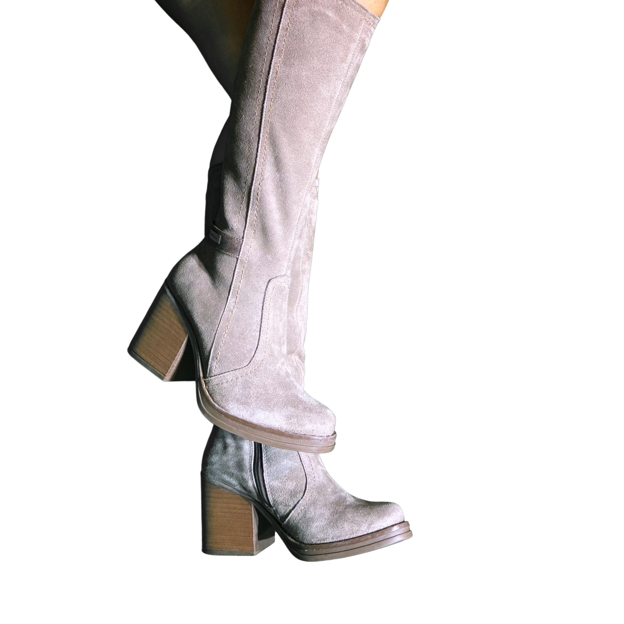 BOTA RUTH RENO TAUPE EXOTICA - 2