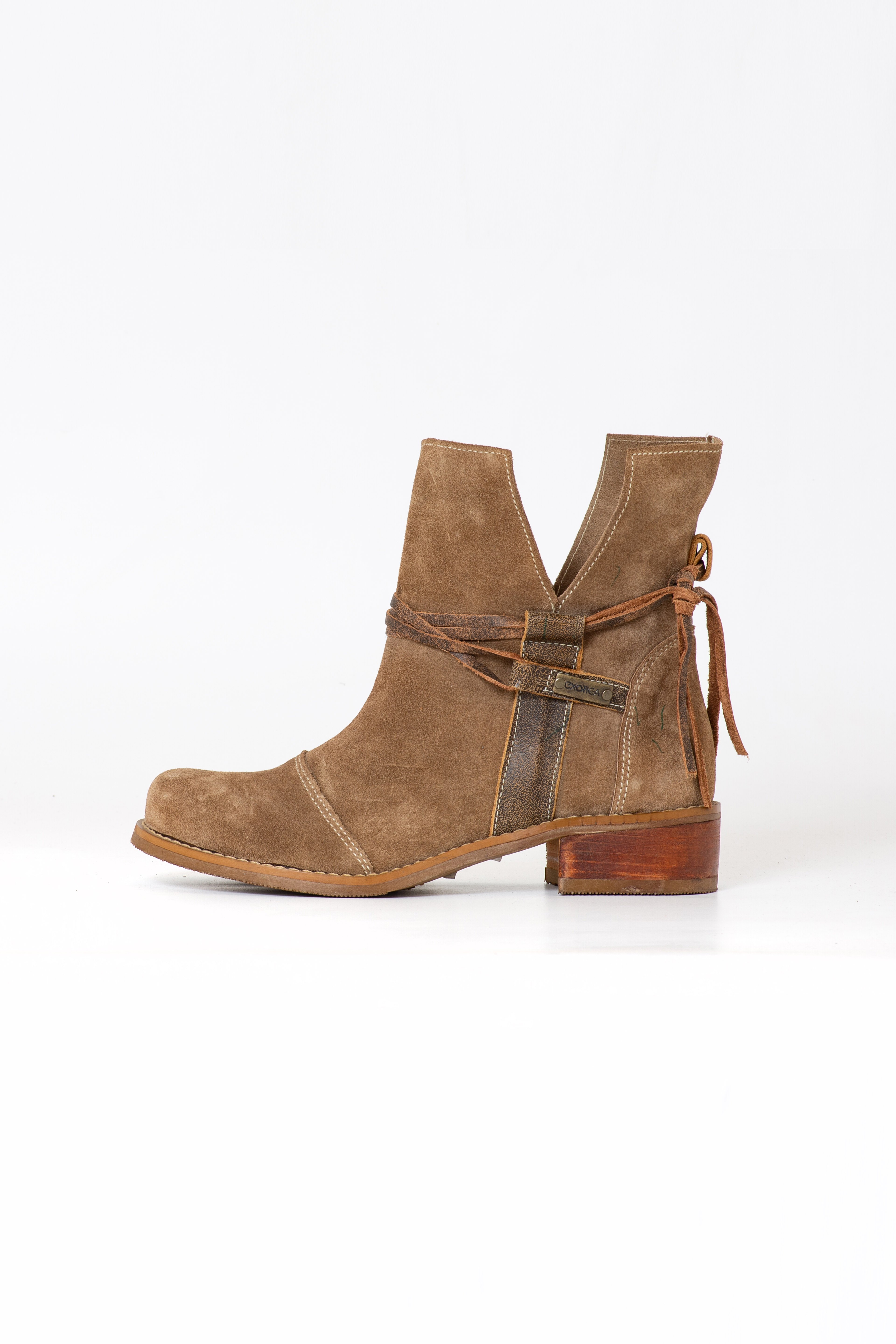 BOTIN EMMA RENO TAUPE EXOTICA - 2
