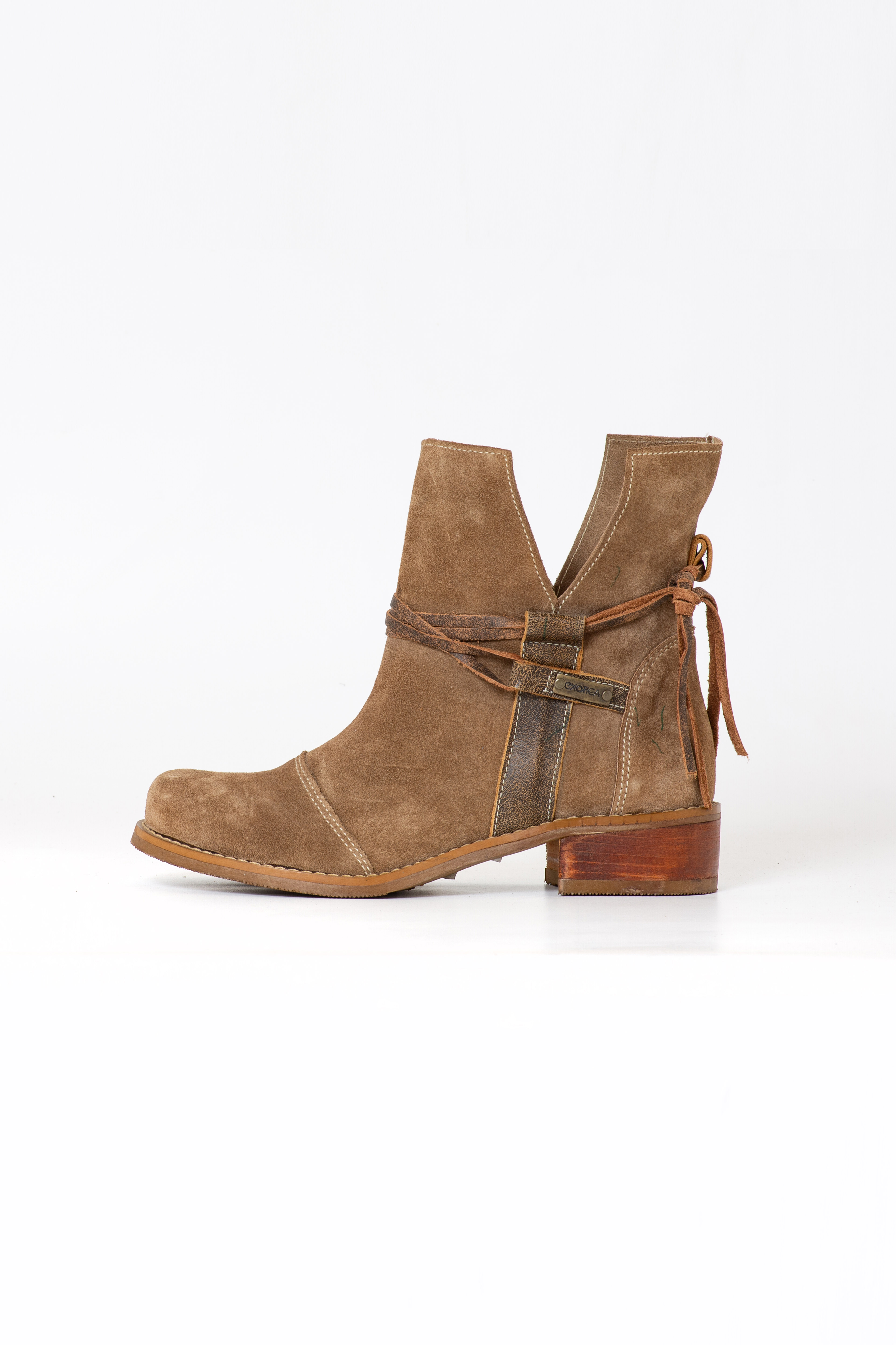 BOTIN EMMA RENO TAUPE EXOTICA - 2