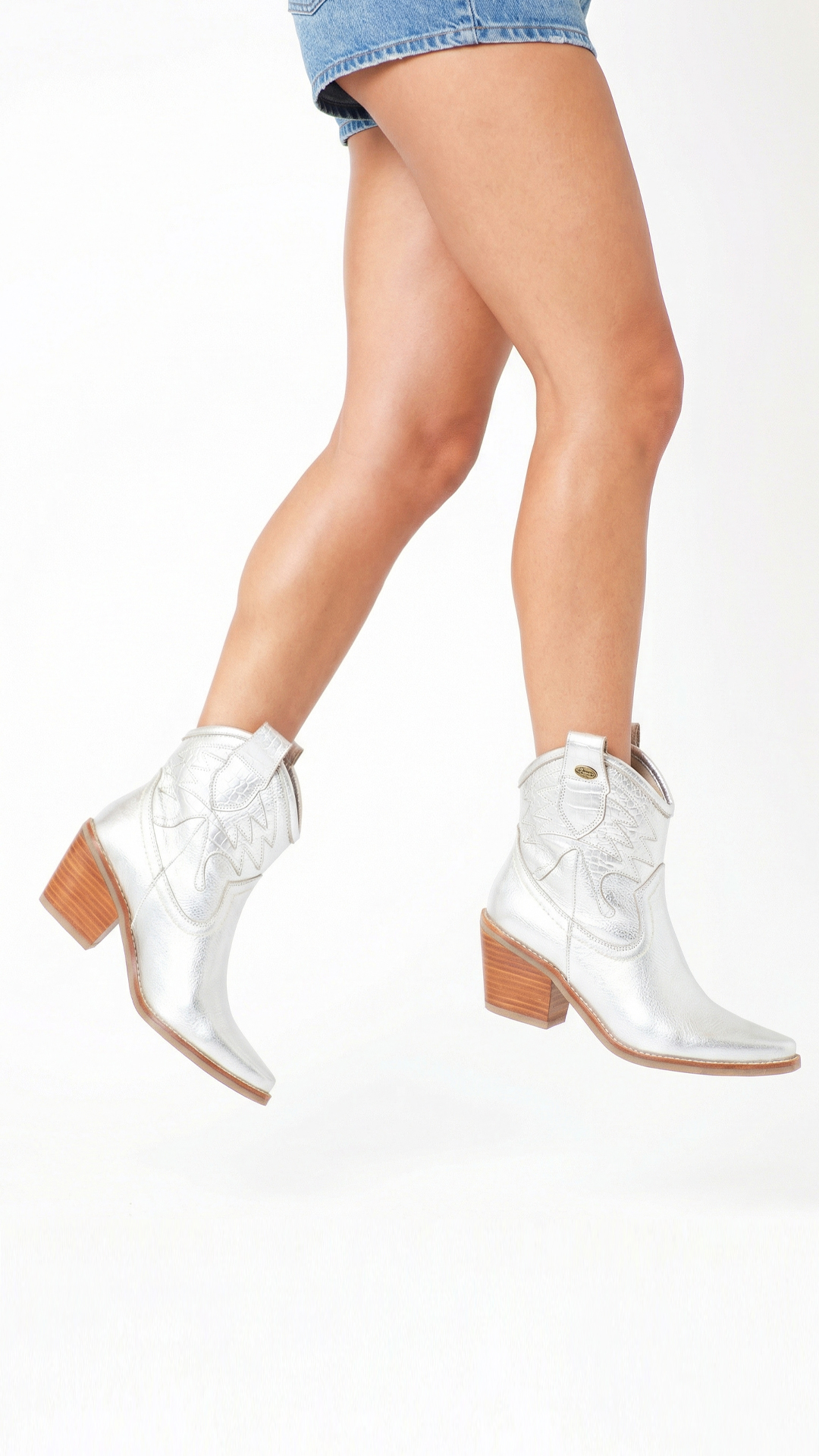 BOTIN SALLY PLATA EXOTICA - 2