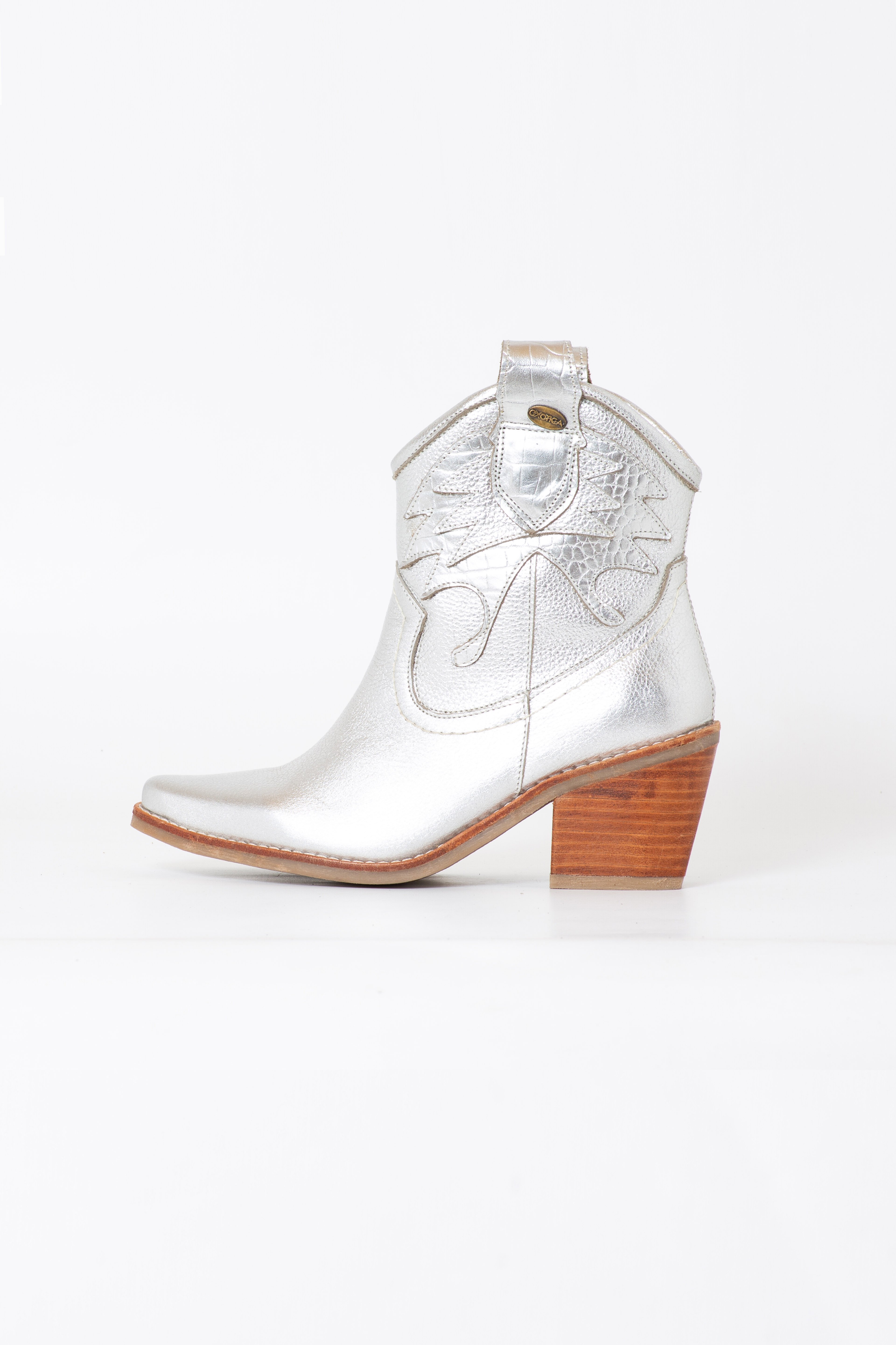 BOTIN SALLY PLATA EXOTICA - 3