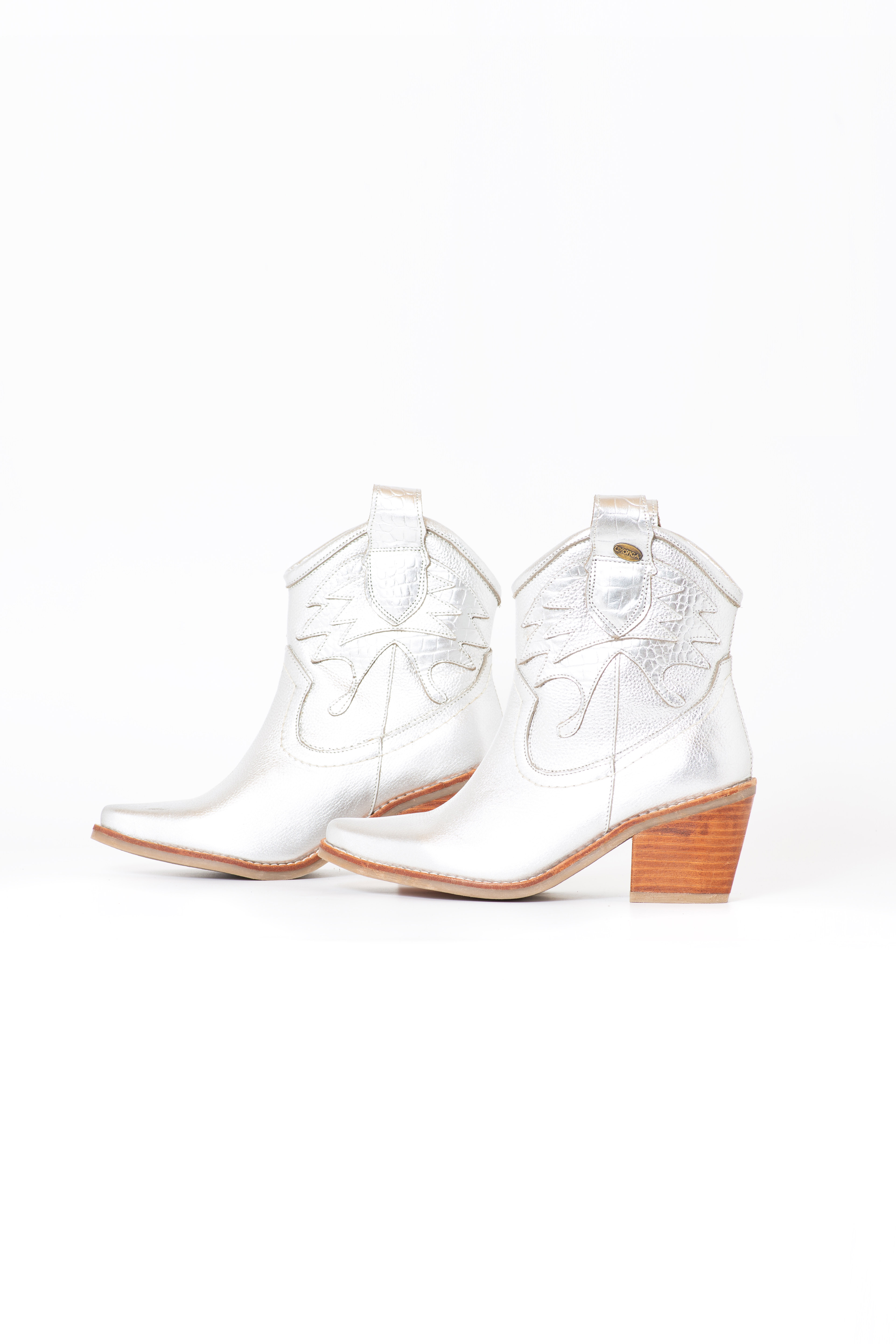 BOTIN SALLY PLATA EXOTICA - 4