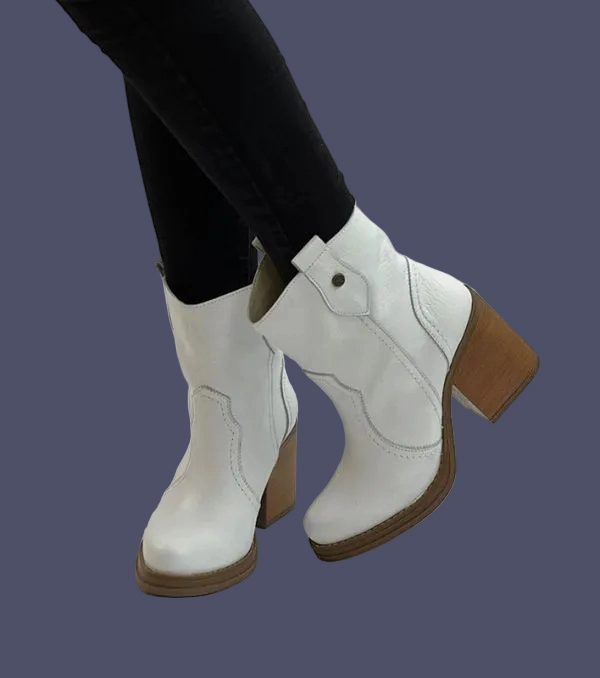 BOTIN WANDA BLANCO EXOTICA - 4