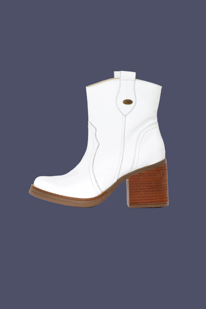 BOTIN WANDA BLANCO EXOTICA - 5