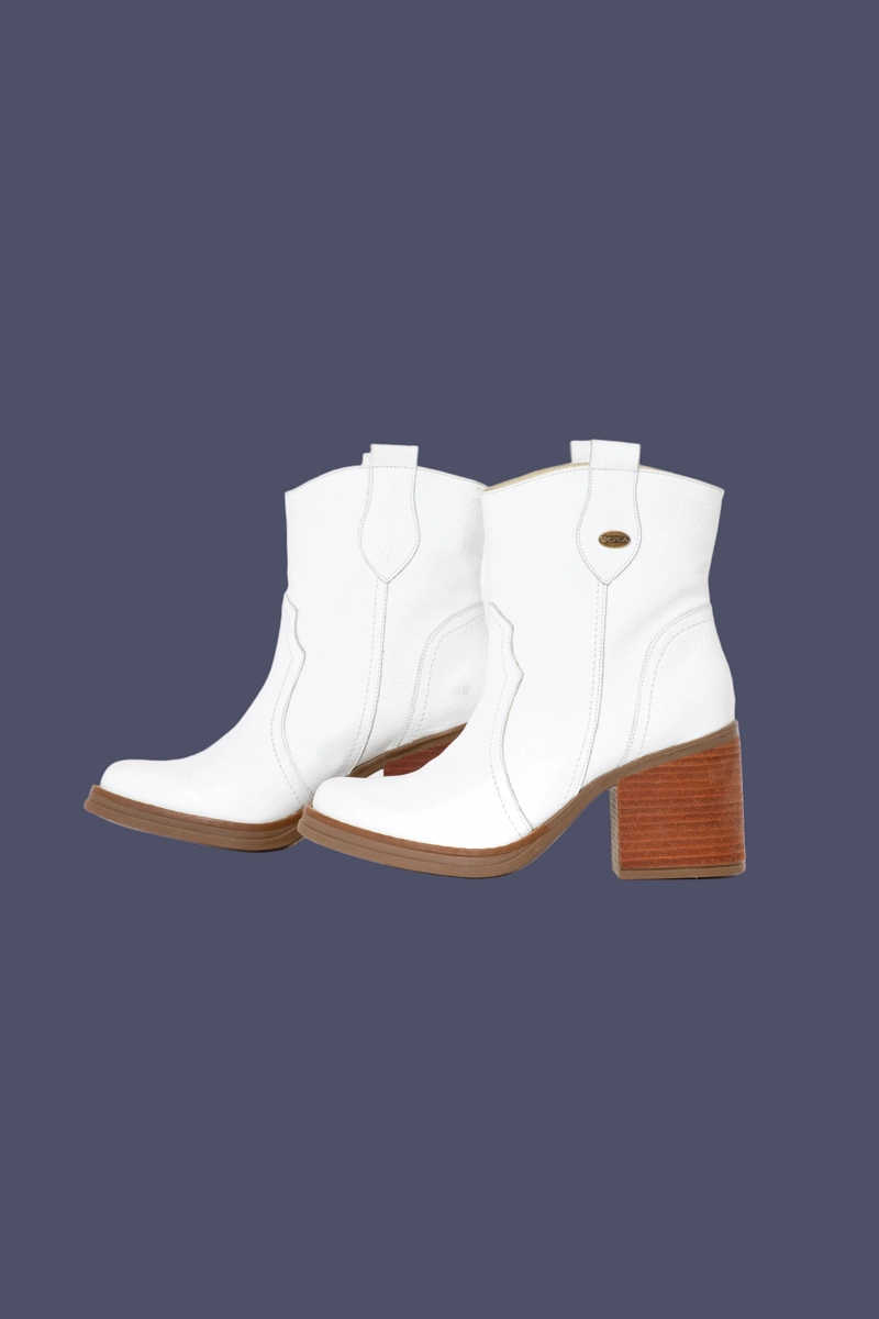 BOTIN WANDA BLANCO EXOTICA - 6