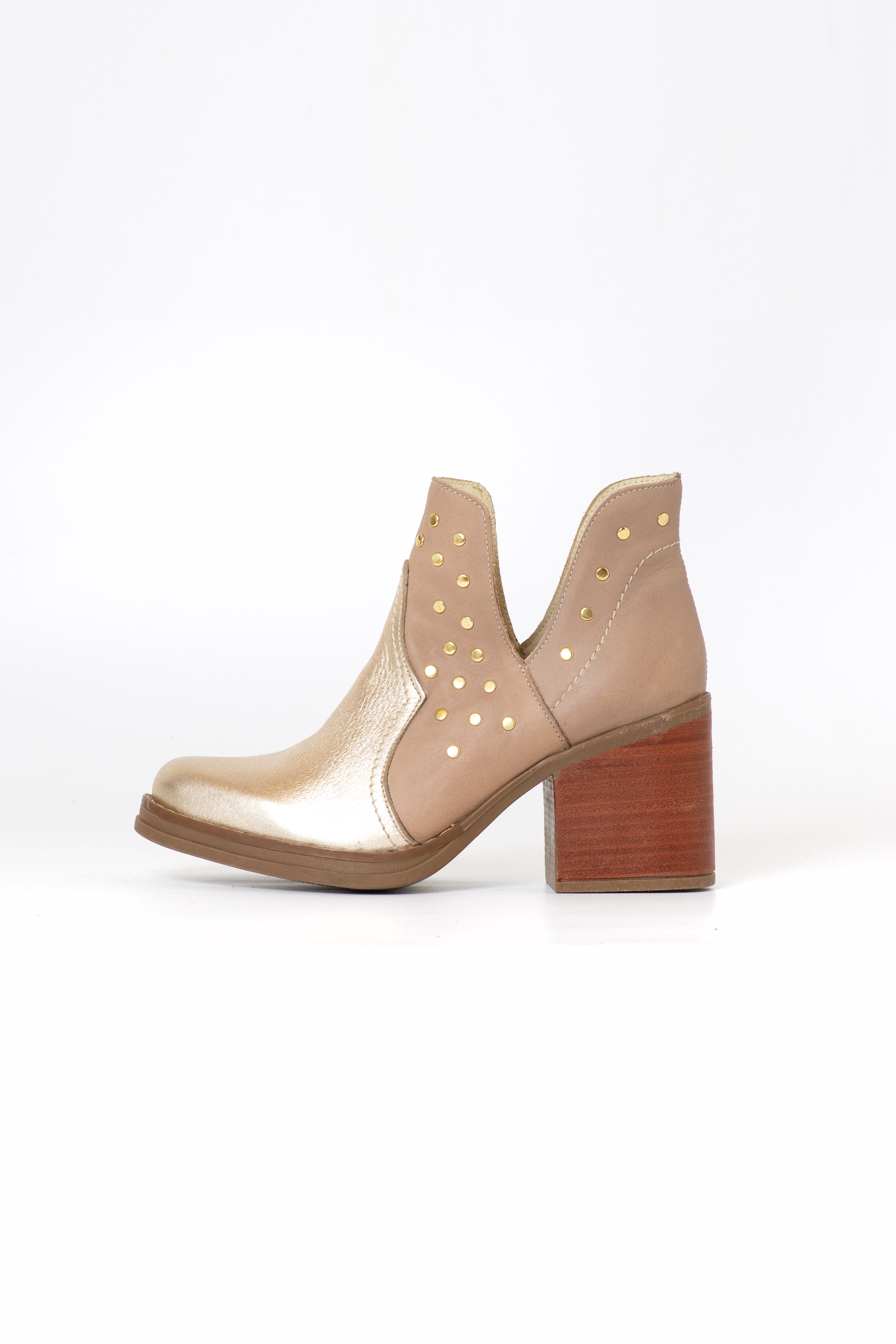 BOTIN AMPARO DORADO MARFIL EXOTICA - 2
