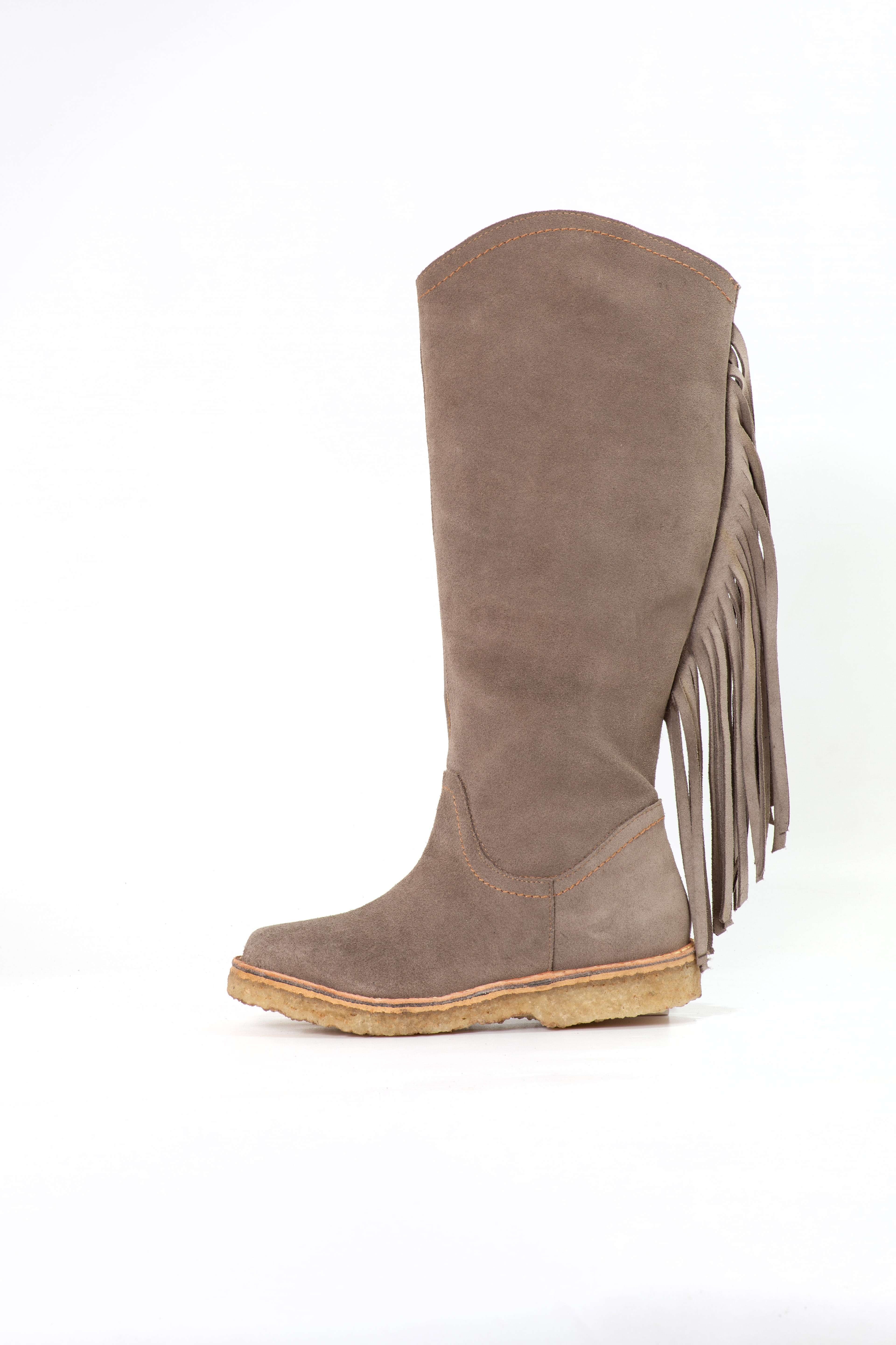 BOTA CAMILE RENO TAUPE EXOTICA - 4