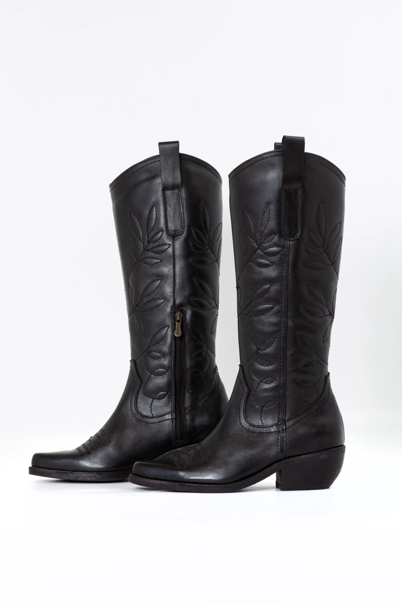 BOTA MEGAN NEGRO EXOTICA - 3