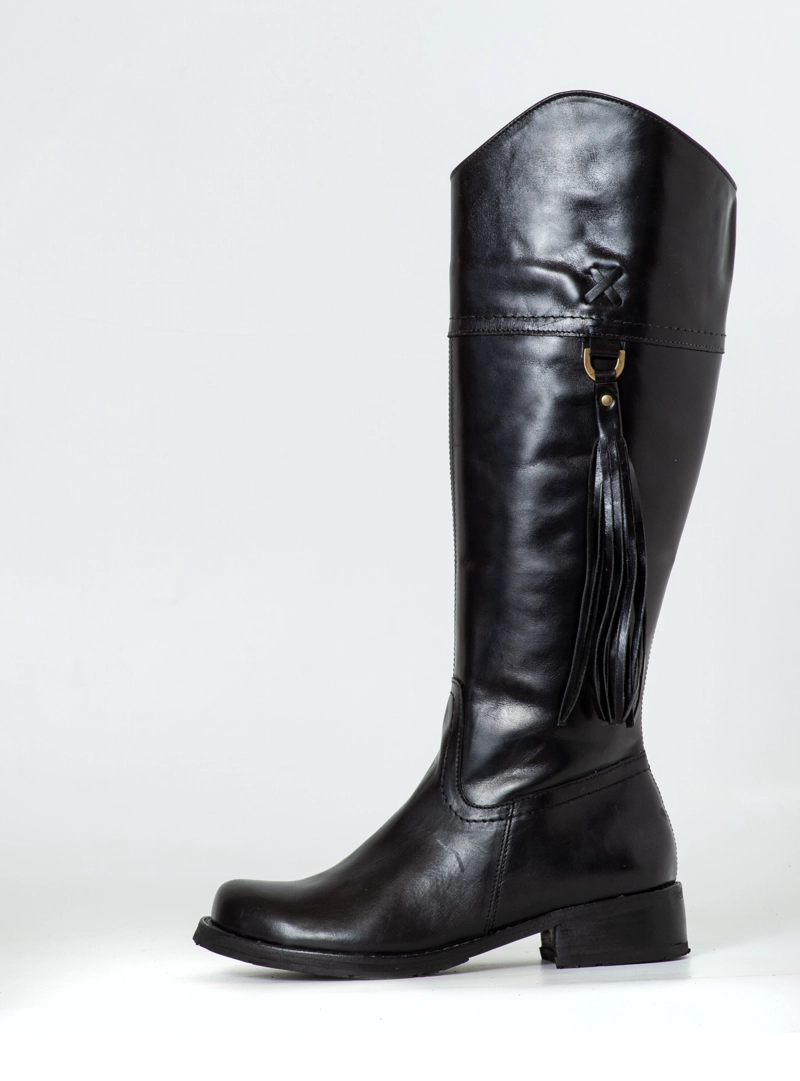 BOTA GISELA NEGRO EXOTICA - 4
