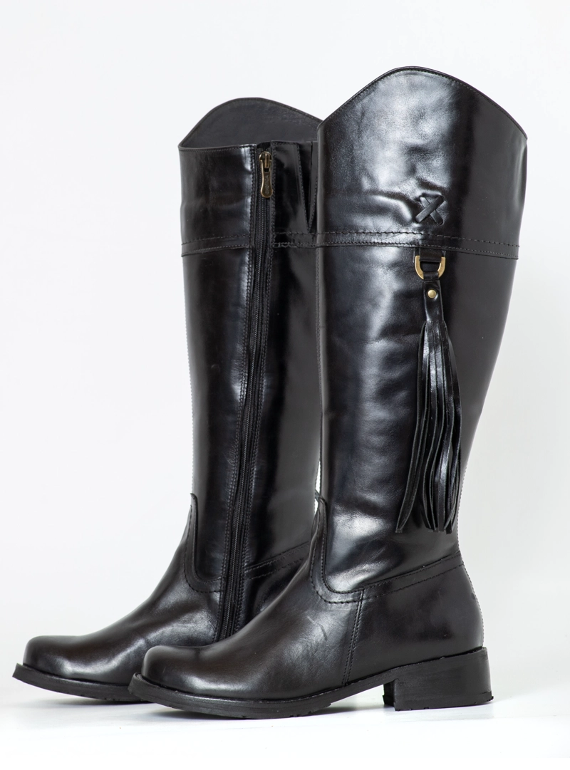 BOTA GISELA NEGRO EXOTICA - 5