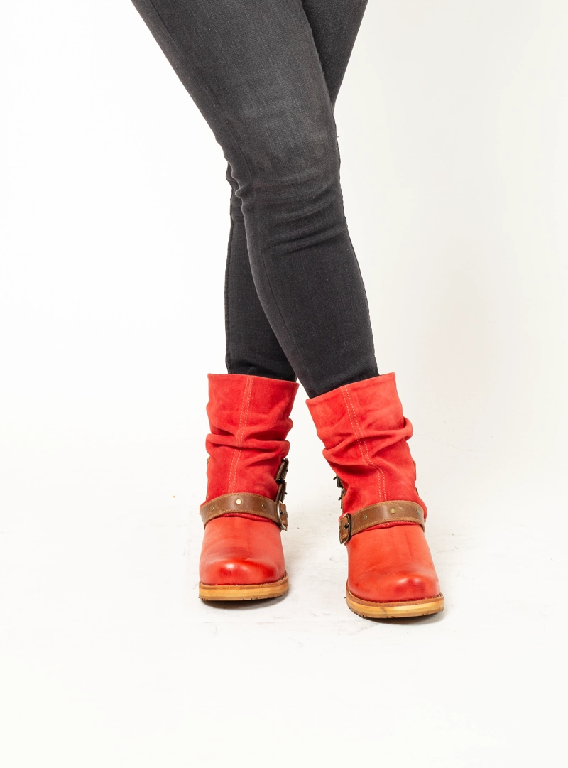 BOTIN ITALIA ROJO EXOTICA - 3
