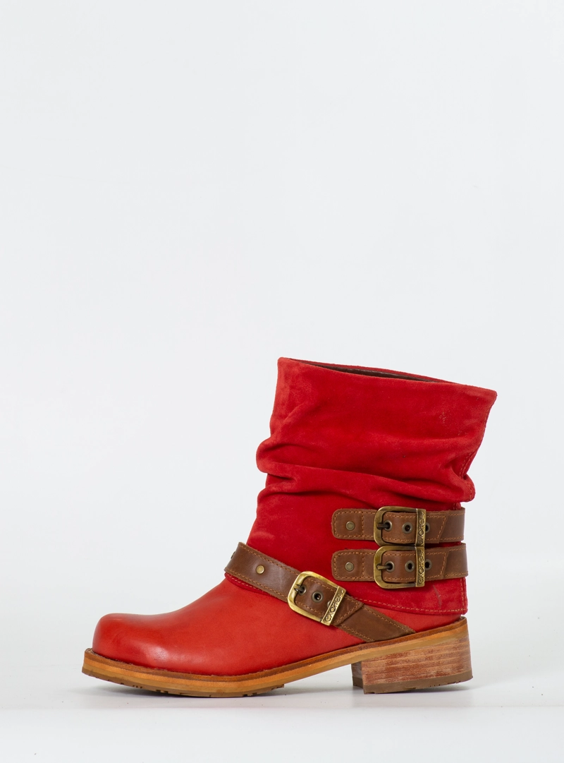 BOTIN ITALIA ROJO EXOTICA - 5