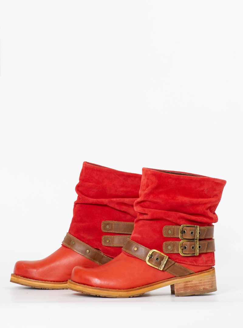 BOTIN ITALIA ROJO EXOTICA - 6