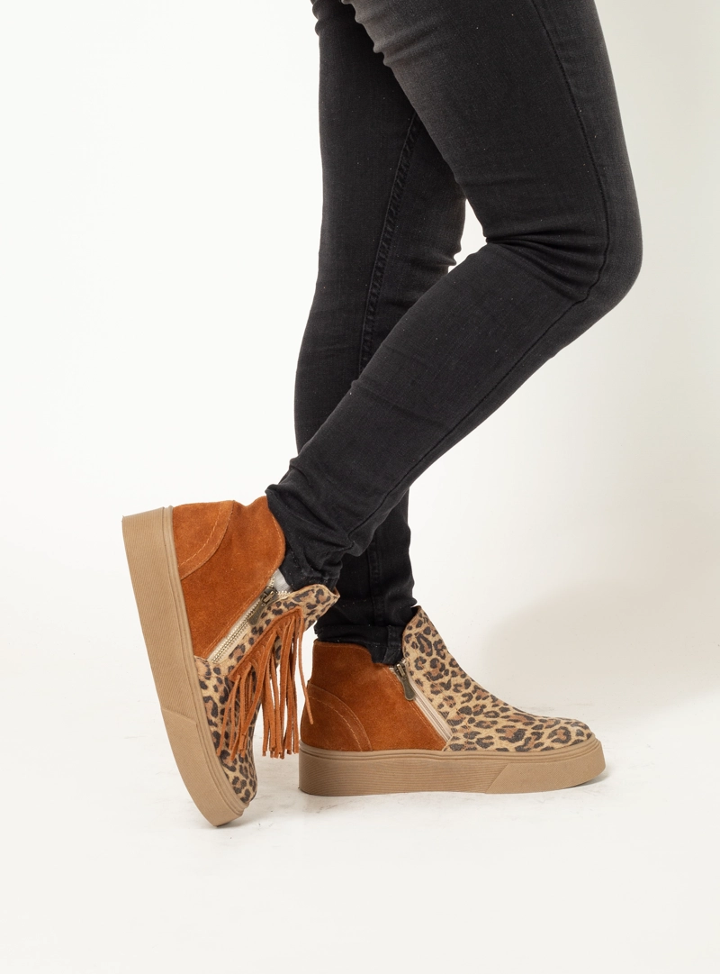 ZAPATILLA BELEN ANIMAL PRINT Y RENO TOFFE EXOTICA - 2