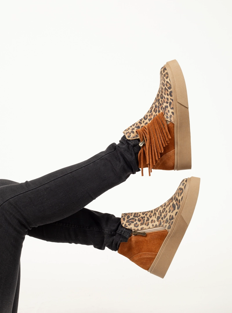 ZAPATILLA BELEN ANIMAL PRINT Y RENO TOFFE EXOTICA - 3