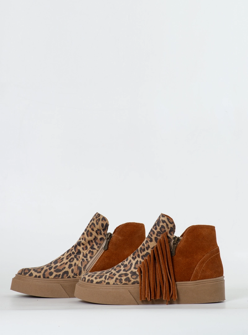 ZAPATILLA BELEN ANIMAL PRINT Y RENO TOFFE EXOTICA - 6