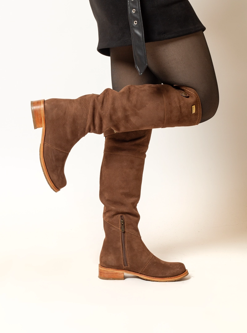 Bota Romina Noburo Chocolate Exotica - 2