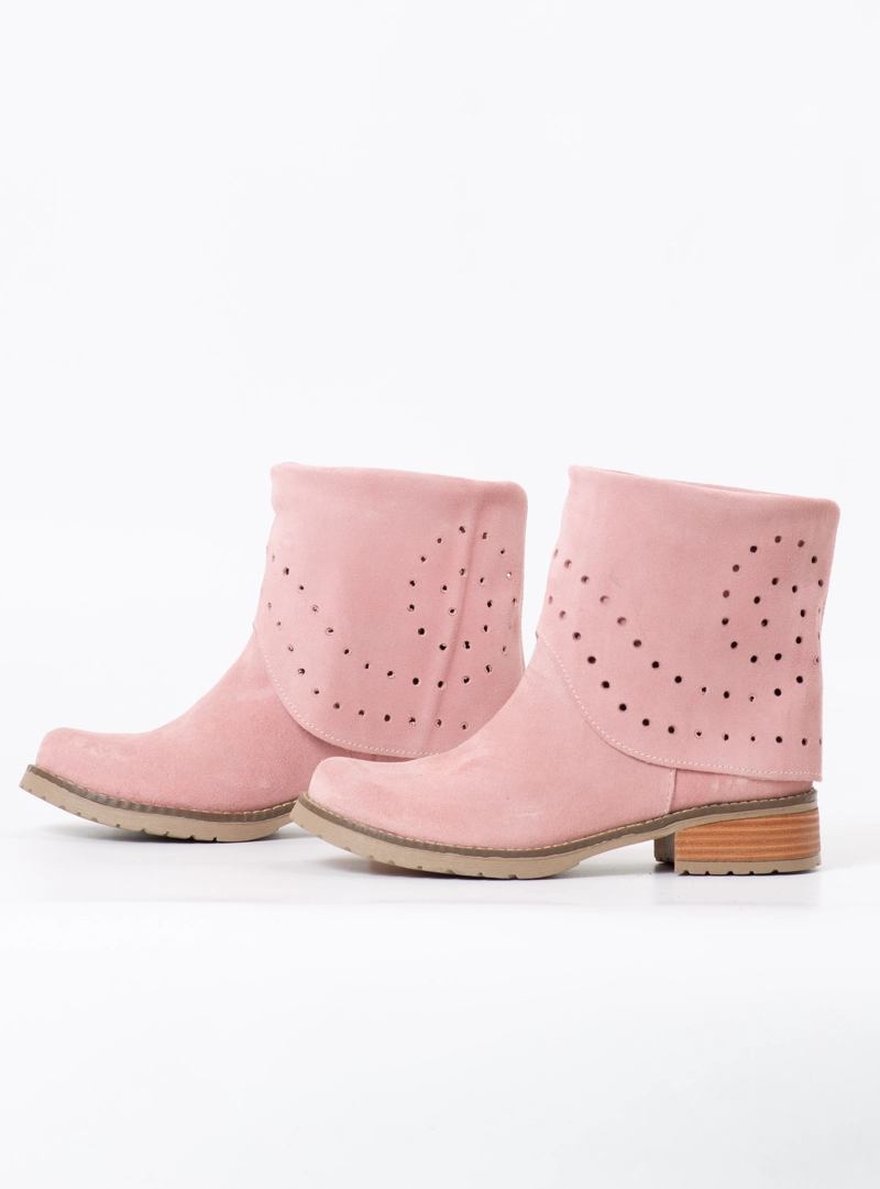 BOTIN CARLA RENO ROSA EXOTICA - 4