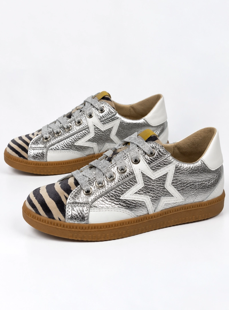 ZAPATILLA FELA PLATA CEBRA EXOTICA - 3