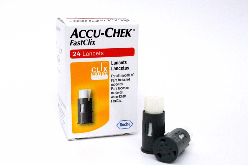 LANCETAS ROCHE ACCU CHEK® FASTCLIX 24 UNIDADES (PERFORMA) - 1