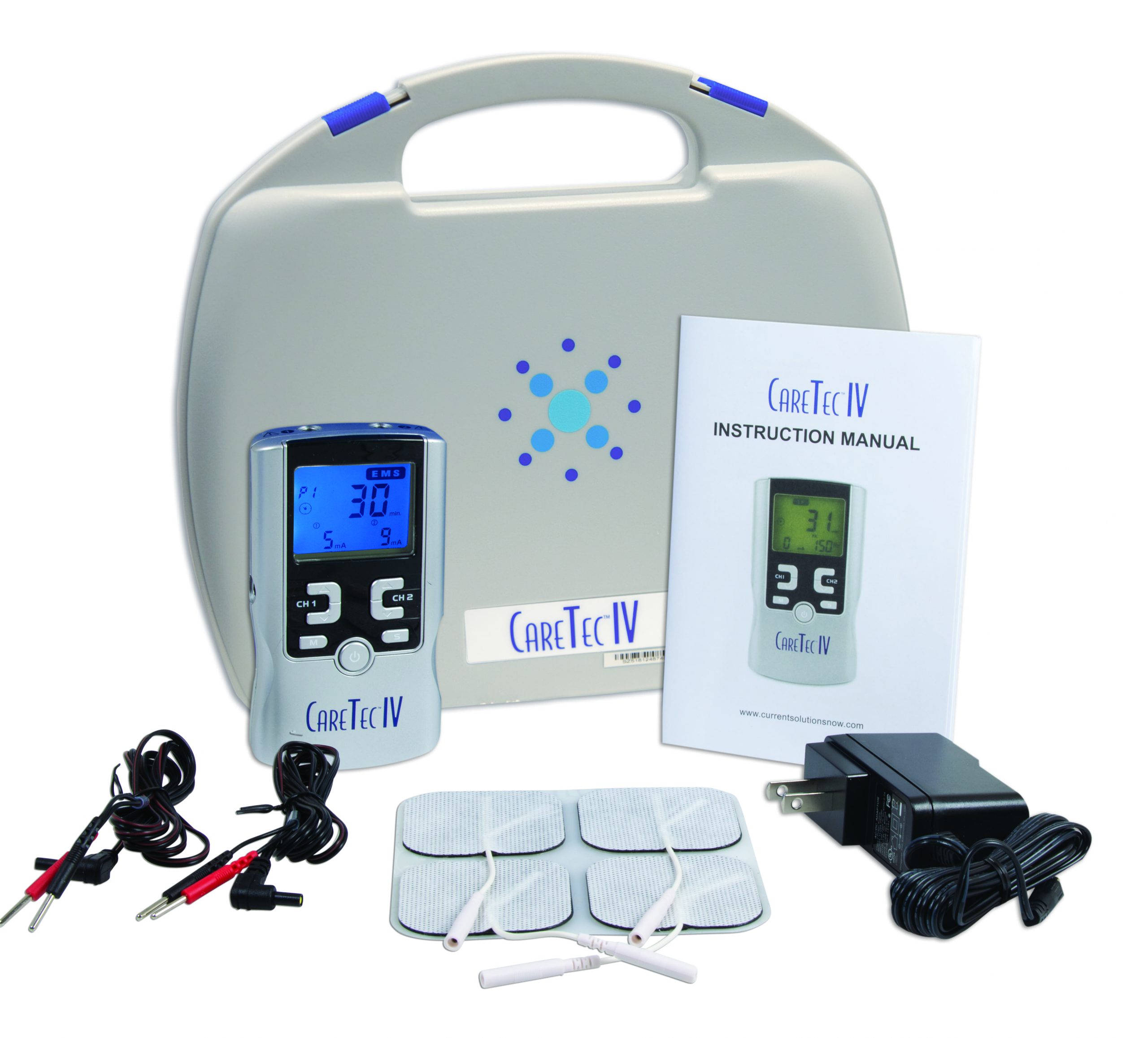 SET COMPASS HEALTH CARETEC IV TENS EMS IF RUSA - 1