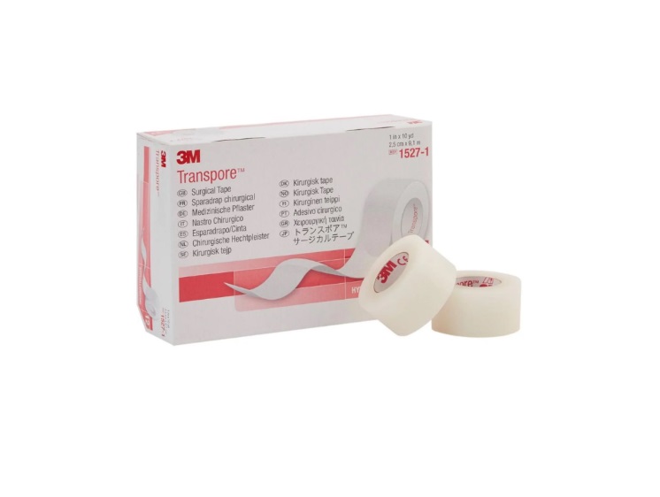 PACK 12 TRANSPORE 3M 2.5 CM X 9.1 M 1527-1 - 1