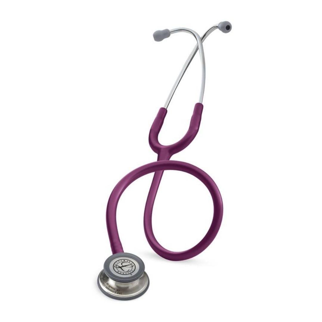 FONENDOSCOPIO-ESTETOSCOPIO 3M LITTMANN CLASSIC III CIRUELA 5831 + ESTUCHE NEGRO - 1