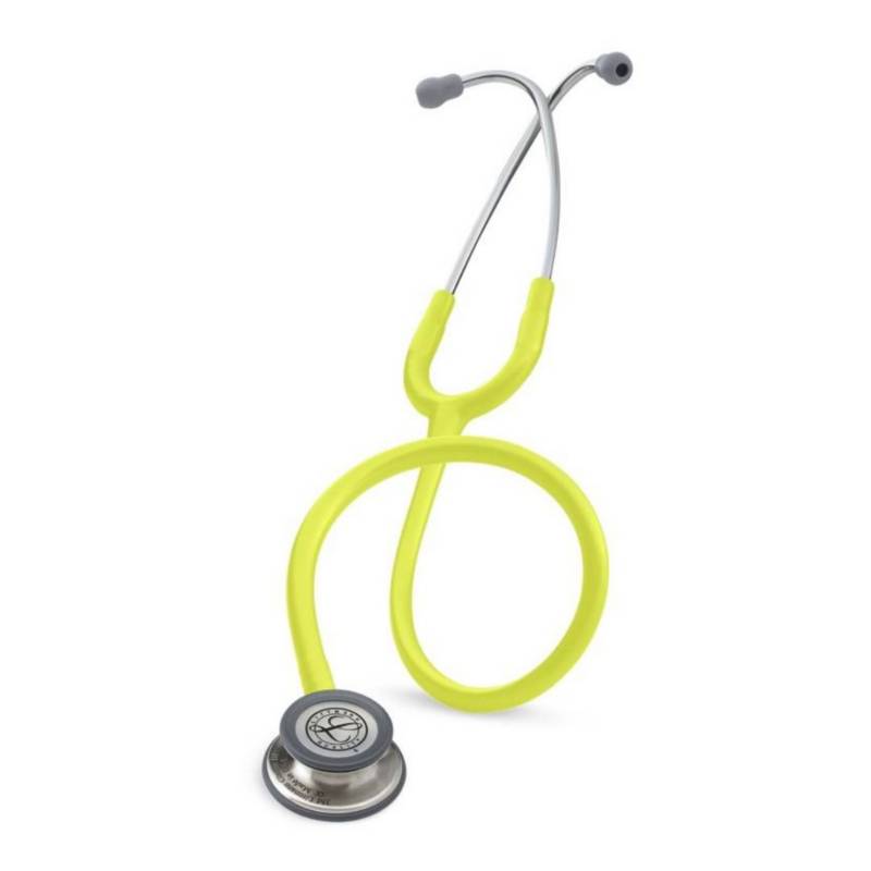 FONENDOSCOPIO-ESTETOSCOPIO 3M LITTMANN CLASSIC III LIMA LIMON 5839 + ESTUCHE NEGRO - 1