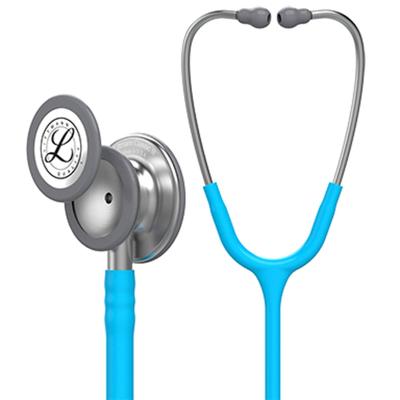 FONENDOSCOPIO-ESTETOSCOPIO 3M LITTMANN CLASSIC III TURQUESA 5835 + ESTUCHE NEGRO - 1