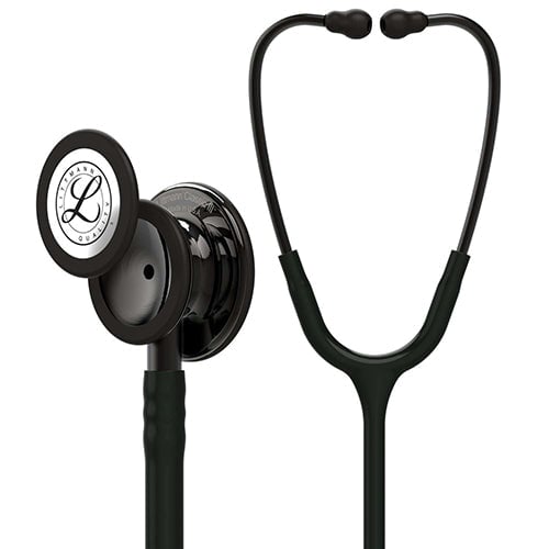 FONENDOSCOPIO-ESTETOSCOPIO 3M LITTMANN CLASSIC III NEGRO SMOKE 5811 + ESTUCHE NEGRO - 1