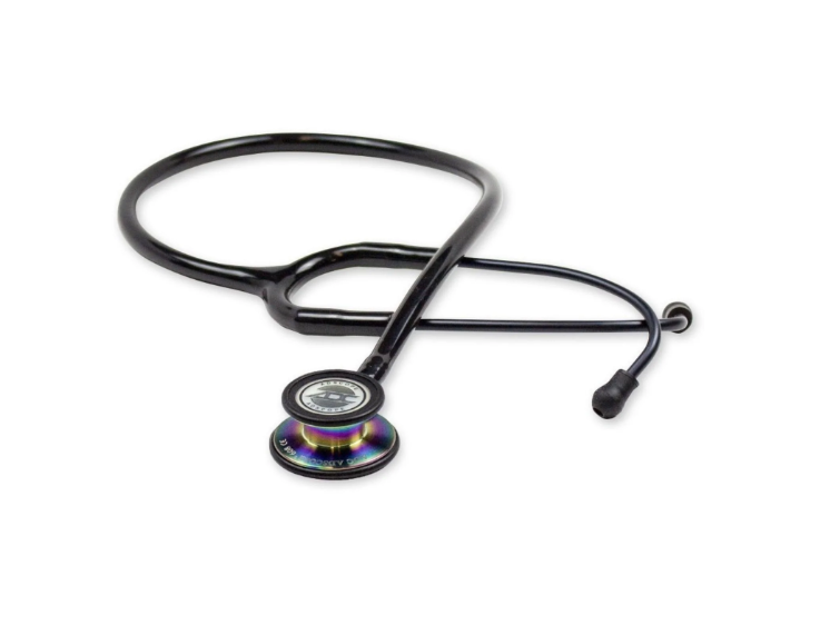 FONENDOSCOPIO ADC ADULTO ADSCOPE 608 TACTICAL NEGRO ARCOIRIS - 1