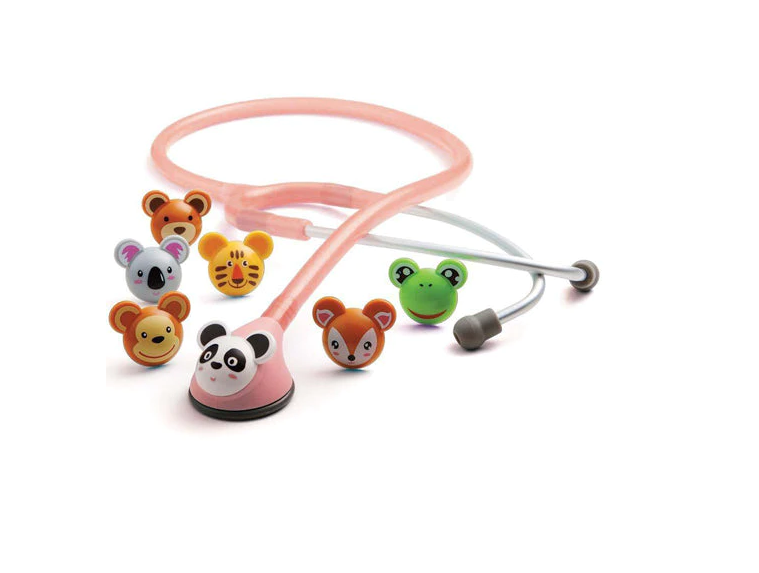 FONENDOSCOPIO ADC ® PEDIATRICO ADIMALS ROSADO - 1