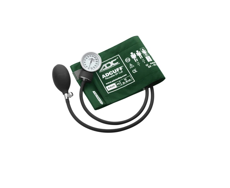 ESFIGMOMANOMETRO ANEROIDE ADC 760 VERDE CAZADOR - 1