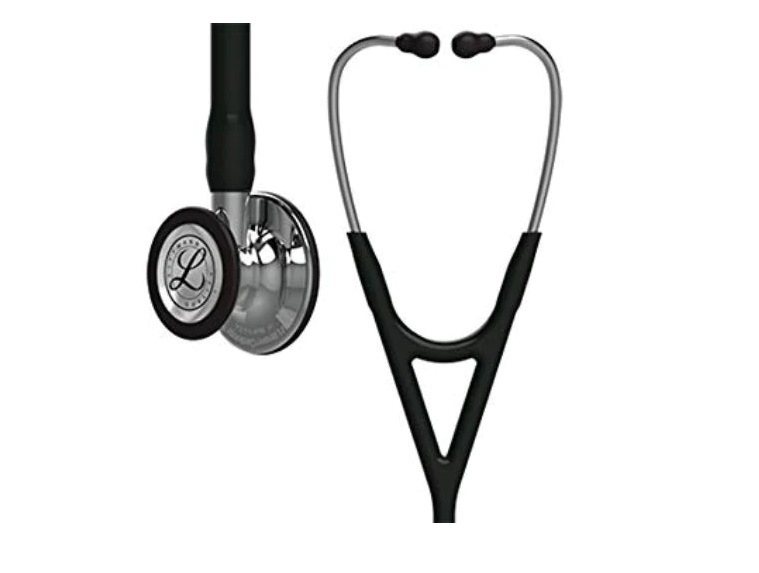 FONENDOSCOPIO LITTMANN - ESTETOSCOPIO CARDIOLOGY IV NEGRO ESPEJO - 1