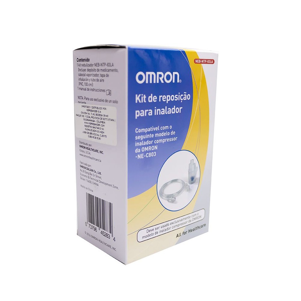 KIT PARA NEBULIZADOR OMRON NE-C801 (BOQUILLA, VASO Y MANGUERA) - 1