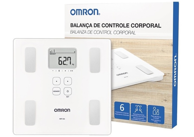 BALANZA DIGITAL DE PISO OMRON HBF-226 - 1